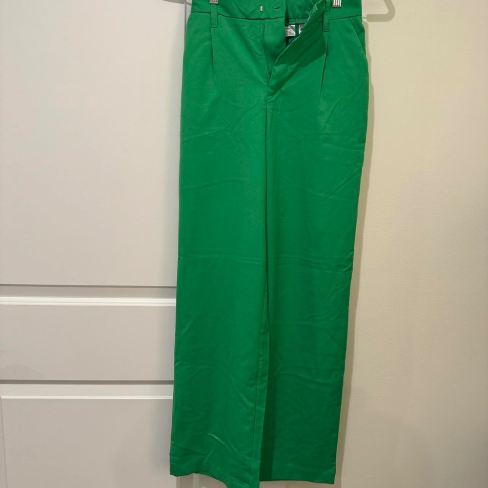 H&M Green Trouser Pant